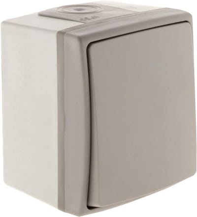 Waterdichte Drukknop IP55 voor Binnen en Buiten - Eenvoudige Installatie