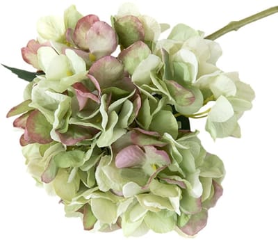 Dailygoods- Hortensia Kunstbloem 9 Stuks - Realistische Nepbloemen - Lange Stam - DIY Bloemstukken - Bruiloft Decoratie - Huisdecoratie 37 cm - Nep Bloemen
