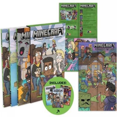 Minecraft Boxset Grafische Romans door Sarah Graley Hardback Boek 9781506729015