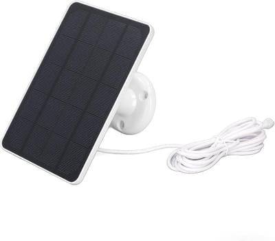 Zonnepaneel Charger - Draagbaar Paneel - Apparaten Opladen - Efficiënte Conversie - 10 Watt - Zwart
