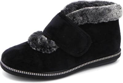 Relax Dames Pantoffel - SE20-03-1 Zwart - Maat 37
