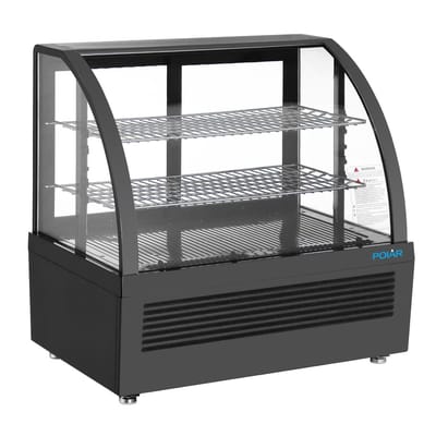 Polar C-serie tafelmodel koelkast zwart 100L