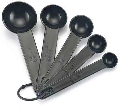 Actie4you® - Maatlepel Set - 5-Delig - 5-Delig Maatlepel Set – Zwart