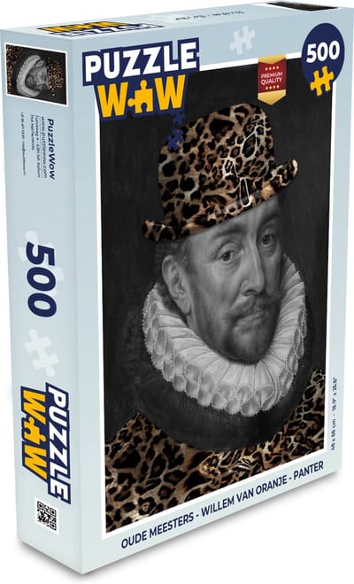 Puzzel Oude meesters - Willem van Oranje - Panter - Legpuzzel - Puzzel 500 stukjes