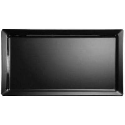 GGM Gastro (6 Stück) Tablett - PURE - Melamin - 400x300mm - Höhe: 30mm