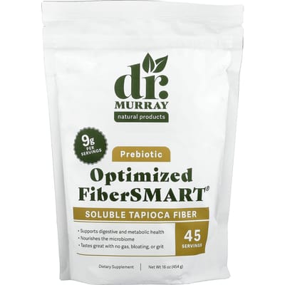 Dr. Murray'S, Prébiotique, Fibresmart® Optimisées Fibre de Tapioca Soluble, 454G (16 oz)