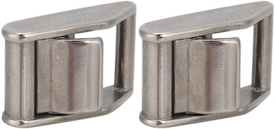Dailygoods- Nokgesp zware spanbandgespen - 316 roestvrij staal - 27 mm - weerstaan 1763 pond - sterke bijtkracht - voor riemen/bagage - Spanbandgesp