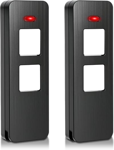Universele 868MHz Afstandsbediening voor Garagedeur – 2 Kanalen Handzender Set
