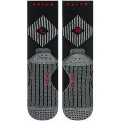 FALKE 4GRIP Stabilizing voor maximale snelheid functioneel materiaal sokken unisex zwart - maat 44-45