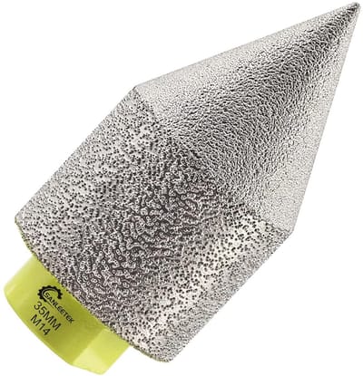 Diamond Chamfer Drill 35 mm Diamond Cutter for Modeling, Trimming, Enlargement, Grinding Existing Holes Made of - ShopVlot