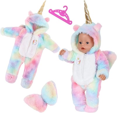 Fee of Engel Jurkjes voor Poppen (30-45 cm) met Vleugels