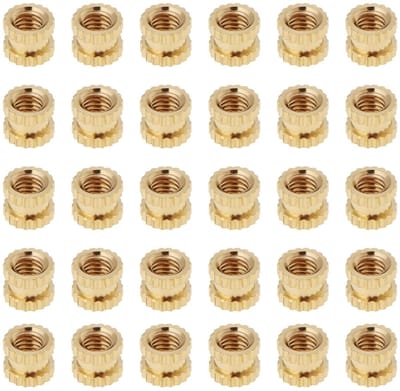 Dailygoody - 3D Printing Knurled Brass Nuts - Duurzaam en