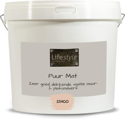 Lifestyle Puur Mat - Muurverf - 234GO - 10 liter