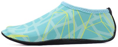 Snel drogende zwemschoenen - Ademende strandschoenen - Zachte en lichte schoenen op blote voeten - Anti-Slip Zwemschoenen - Bedrukte duiksokken - Waterschoenen voor Volwassenen - Geschikt voor cruisen, zwemmen, strand, zwembad, surfen - M