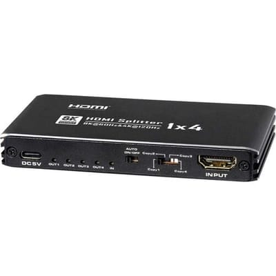 My Wall 8K HDMI Splitter 1 in 4 out HDMI-splitter