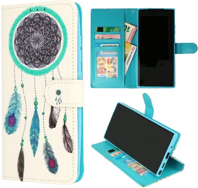 Casemania Hoesje Geschikt voor Samsung Galaxy A26 - Dreamcatcher - Portemonnee Book Case