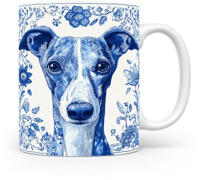 Mok Greyhound Beker voor koffie of tas voor thee, cadeau voor dierenliefhebbers, moeder, vader, collega, vriend, vriendin, kantoor, opa, oma, hond, kerst, sinterklaas, verjaardag
