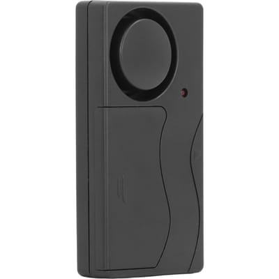 Alarme vibrante sans fil avec télécommande 108 dB 10 niveaux de sensibilité réglable Alarme antivol pour vélo pour black