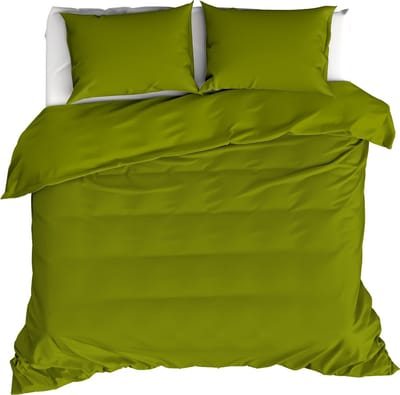 Moodit Dekbedovertrek Basil Cactus - Tweepersoons - 200 x 220 cm - Katoen