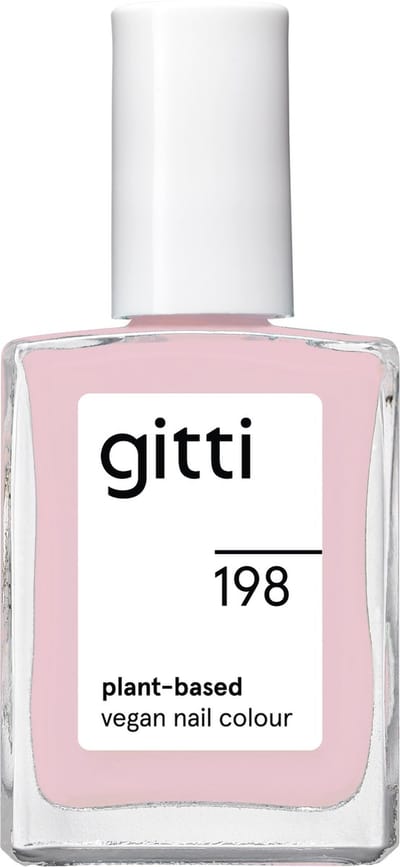 Gitti No. 198 - Blossom Blush - nagellak - minimaal 82% natuurlijk - 23 vrij - manicure - blijft 7 dagen zitten