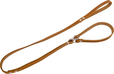 Jack And Vanilla - Halsbanden - Vetleder Sliplijn - Cognac - 16mmx138cm 46/7214 - 176234