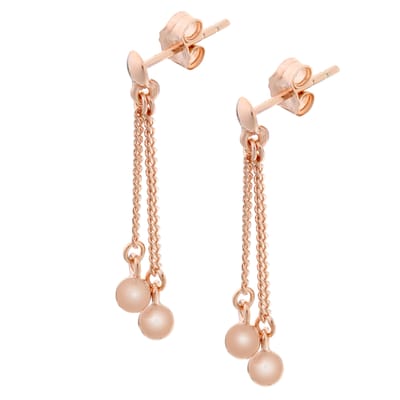 Orphelia 'Tove' Dames 925 Sterling Zilveren Oorbellen - Roze ZO-7013/1