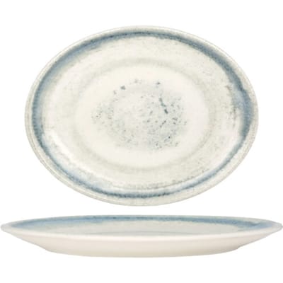 Bonna Serveerschaal - Rivus Line - Porselein - 36x28 cm - set van 2