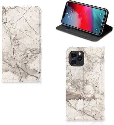 Apple iPhone 11 Pro Standcase Marmer Beige