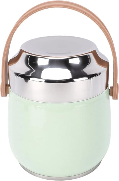 Geïsoleerde Voedselcontainer - Thermos Lunchpot - Maaltijden Warm Houden - Draagbaar en Multifunctioneel - 24x19x18.5 cm