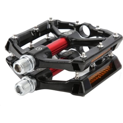 Duurzame Racefiets Lager Pedalen met Reflector CNC Aluminiumlegering Fietsaccessoires