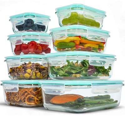 DailySupplies® Meal Prep Bakjes Glas - Vershoudbakjes - Mason Jar