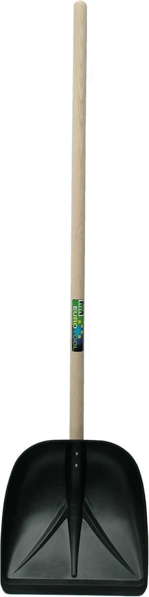MM Eurotool Sneeuw/voerschep blauw met steel 130cm Middel