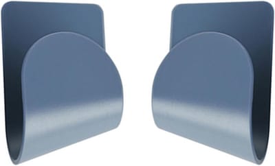 Potdekselhouder - Pannenrek - Keuken Organiseren - Zonder Boren - 8x5x4.5 cm - Wit