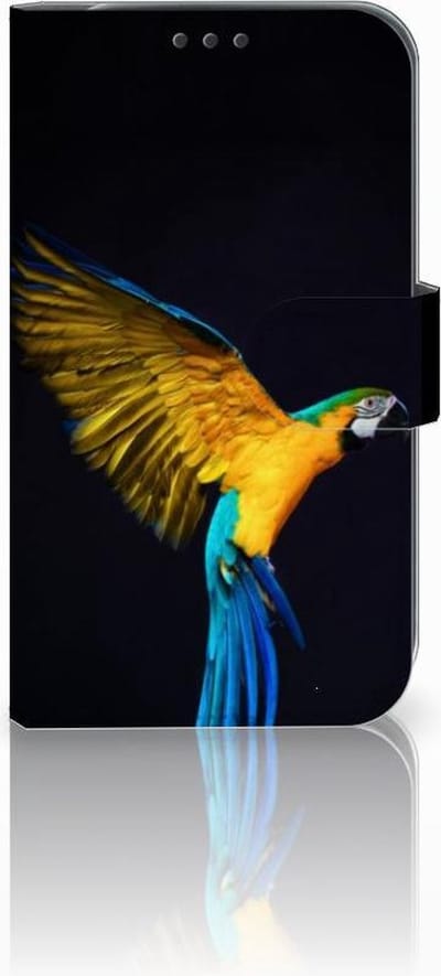 Samsung Galaxy Xcover 4 | Xcover 4s Telefoonhoesje met Pasjes Papegaai