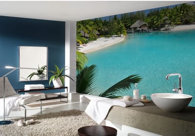 Fotobehang Tahiti DD100157 A.S. Création XXL World Trip | 3D Fotobehang