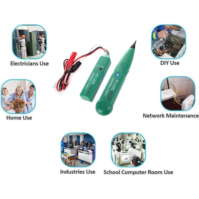 Mastech téléphone téléphone câble fil ligne ton générateur sonde traceur Tracker