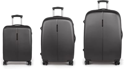 Koffer set - Reis koffers - Veilig reizen - TSA slot - 3-delig - Grijs