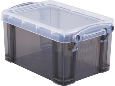 Really Useful Box 0 | 7 liter | transparant smoke