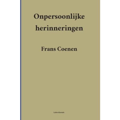 Onpersoonlijke Herinneringen - Lalito Klassiek - Frans Coenen
