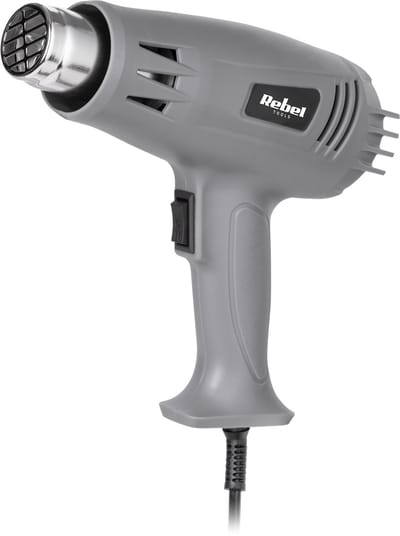Rebel Serie - Elektrische Heteluchtpistool - 1600W - 600°C - Twee Snelheden