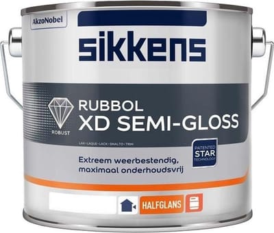 Sikkens Rubbol XD Semi-Gloss RAL9010 Gebroken wit 2,5 Liter
