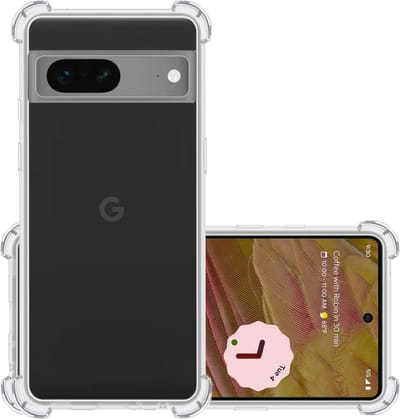 Hoesje - Geschikt voor Google Pixel 7A - Sterk & Shockproof - Siliconen Case - Back Cover - Telefoon Hoes Shock Proof - Transparant