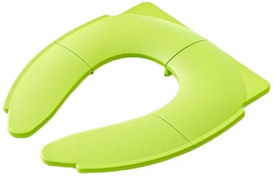 Toiletbril - 28 x 35 cm - Opvouwbare reistoiletbril - Opvouwbare reis-wc-bril voor jongens en meisjes - Opvouwbare toiletbril - Draagbare toiletbril - Universele bril voor kinderen en volwassenen
