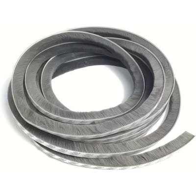 Bande d'étanchéité auto-adhésive pour portes et fenêtres en alliage d'aluminium et portes en bois, bande d'étanchéité imperméable/coupe-vent anti-collision gray