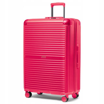 Grote Rode PUCCINI Dallas Koffer 79cm | Polycarbonaat | TSA Slot