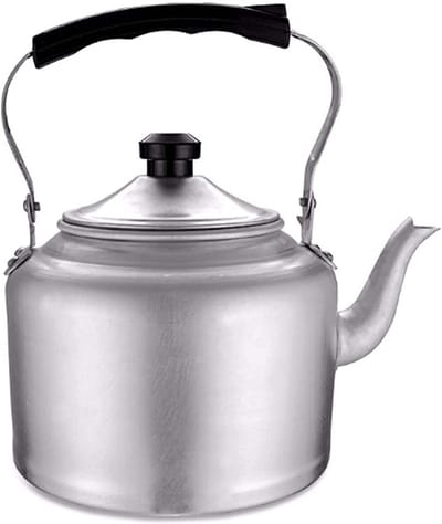 Theepot Waterkoker - Kookpot - Water Koken - Snelle Warmtegeleiding - 8 Liter - Zilver