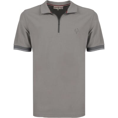Q1905 Polo shirt stroke midden