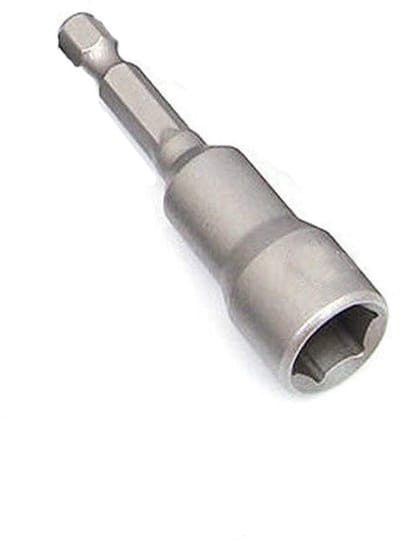 Allecto - 6.35mm Hex Schroevendraaier Sleeve - Hoogwaardige kwaliteit - 16mm - Voor handboor en elektrische schroevendraaier - Duurzaam en sterk - ...