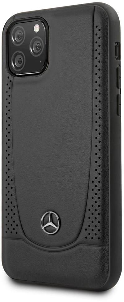 Mercedes-Benz New Urban Back Case - Geschikt voor Apple iPhone 11 Pro (5.8") - Zwart