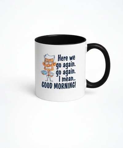 Goedemorgen Mok - Unieke Koffiemok met Humoristische Print